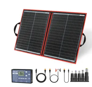 Paneles solares portátiles plegables del mini panel solar flexible con el cargador para la carga móvil