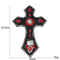 Patchs en résine ornés de strass, de paillettes et de perles, appliques brodées, autocollants à coudre pour sacs, vêtements, chapeaux et chaussures DIY