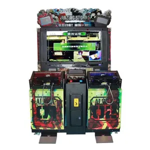 Commercio all'ingrosso arcade game shooting game machine indoor shooting arcade simulator Razing Storm