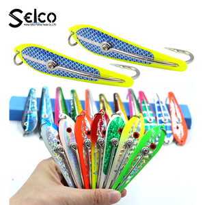 <span class=keywords><strong>Cucchiaini</strong></span> da <span class=keywords><strong>Pesca</strong></span> in Mare in Metallo Forgiato con Ami Sostituibili, Esca da Traina, Cucchiaino Drone - Product Image 1