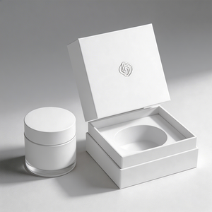 Cajas de Cartón Reciclado para Empaque de Cosméticos, Crema Facial, Crema para Ojos, con Tapa y Base, Personalizables con Logotipo, Alta Calidad - Product Image 5