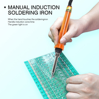Fer à souder à induction tactile CM60A 60W, chauffage rapide, contrôle de température 200-480°C, machine de retouche de soudure, réparation par soudage