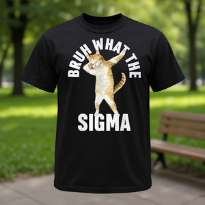 T-Shirt Unisex con Grafica di Gatti, Manica Corta, Collo Tondo, in Cotone, Casual, Promozionale - Product Image 2