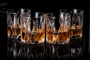 Ensemble de verres à <span class=keywords><strong>whisky</strong></span> ronds en cristal gravés à la mode de la vieille Europe personnalisés de style <span class=keywords><strong>japonais</strong></span> boîte-cadeau de verrerie à boire pour <span class=keywords><strong>whisky</strong></span> - Product Image 2