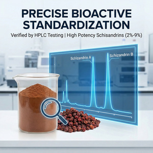 ผงสกัดผลชิสแอนดรา ไชน์เนนซิส บริสุทธิ์สูง สารสกัดจากธรรมชาติ ชิสแอนดริน ชิซานเทอริน สกัดด้วยตัวทำละลาย อาหารเพื่อสุขภาพ - Product Image 2