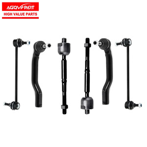 Sistema de Dirección Automática, Extremos de Barra de Acoplamiento Delantera Interior y Exterior Izquierda y Derecha para Nissan Cube 2009-2014 <span class=keywords><strong>Versa</strong></span> 2007-2012, Paquete de <span class=keywords><strong>4</strong></span> - Product Image 1