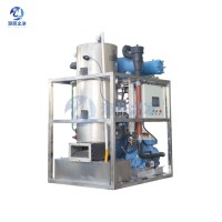 Fabricant chinois Haiyue, machine à glace en tubes de 0,5 tonne, 1T, 2T, 3T, 4T, 5T, machine à glace en tubes commerciale personnalisée avec certification CE