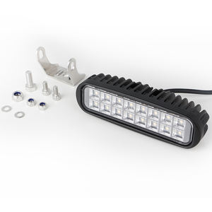 12 В 24 В 6 дюймов 16 Вт тракторный свет светодиодный Черный алюминиевый корпус IP68 светодиодные рабочие огни для внедорожников - Product Image 4