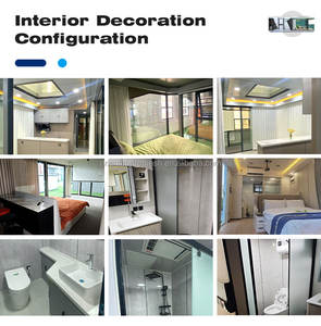 Capsula Spaziale <span class=keywords><strong>Mobile</strong></span> Prefabbricata Modulare <span class=keywords><strong>per</strong></span> Casa, Hotel, Cabina, Camera Piccola con Cucina e Bagno - Product Image 6