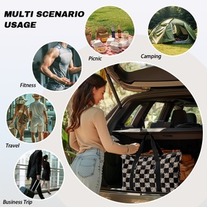 กระเป๋าเดินทาง <span class=keywords><strong>Jaguar</strong></span> รุ่นใหม่ กระเป๋ายิมขนาดใหญ่ ความจุเยอะ ลายทีม Jacksonville สไตล์เรโทร เหมาะสำหรับเดินทางท่องเที่ยว ใช้ได้กับโรงเรียนและการเดินทางทั่วไป - Product Image 4