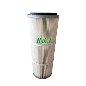 Industrial polyester air pleated cartridge filter, dust filter cartridge