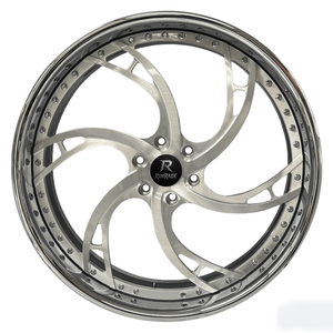 Ruedas Forjadas Rucci BANKS <span class=keywords><strong>de</strong></span> 2 Piezas, 18-26 Pulgadas, 5x112 5x120 5x114.3 para BMW M3 M4 Audi RS5 S4 Mercedes C43 AMG Lexus IS350 - Product Image 4