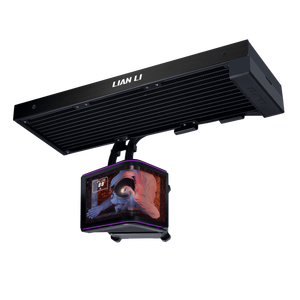 Refroidisseur d'eau pour processeur tout-en-un <span class=keywords><strong>Lian</strong></span> <span class=keywords><strong>Li</strong></span> Stealth Flow 2e génération avec écran OLED incurvé 360ARGB pour boîtier d'ordinateur - Product Image 1