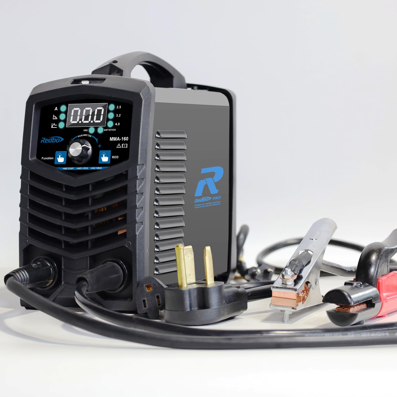 Передовые технологии REDBO 2-в-1 сварщик MMA-160 IGBT с технологией PWM 110/220 В Для MMA и TIG подъемника