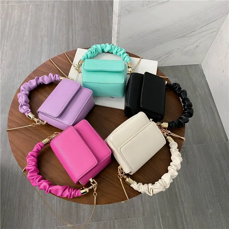 RU OEM 2022 Mode Bolsos Schulter Mini kleine Handtaschen Sac Damen-Geldbörsen und Crossbody-Satteltaschen für Mädchen