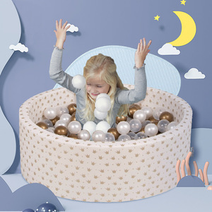 Love Tree Children's <b>Ball</b> <b>Pit</b> Thickened Fabric Indoor Playpen <b>For</b> <b>Babies</b> And Toddlers With Ocean <b>Balls</b> - Product Image 1