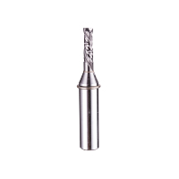 Fresa de compresión de corte ascendente y descendente de carburo sólido TCT para carpintería CNC