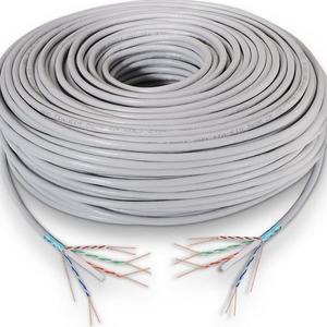 Cable de red Cat.5e UTP flexible AWG24, 100 m, ideal para conexiones de red Ethernet y transmisión de datos de alta velocidad. - Product Image 3