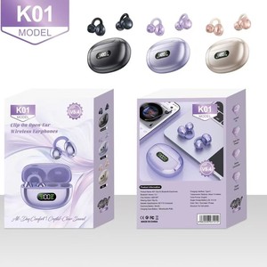 Gaming Open Ear Bone Conduction Headphones K01 K02 K03 TWS Wireless Low Latency <b>LED</b> Digital Display Touch Control Headset - Product Image 4