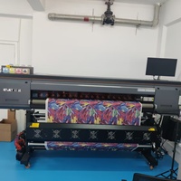 Enjet E74 4 kepala epson i3200 dengan pencetak sublimasi lebar 1.9M untuk mesin transfer panas poliester
