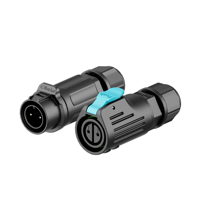 IP68 M12 konektor Solder soket M Plug F Snap on Industri tahan air untuk Sensor/sinyal/catu daya 2/3/4/5/6/7/8P EW-LP12