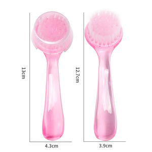 Long Handle Nylon Nail <b>Dust</b> <b>Brush</b> Durable Soft Bristle Crimped Ferrule Cleaning Pipe Tip Lid Tool for Nail Art Manicure Salon - Product Image 6