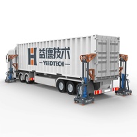 Crics hydrauliques pour le levage et le déplacement de conteneurs de 32 tonnes, cric de levage de conteneurs d'expédition