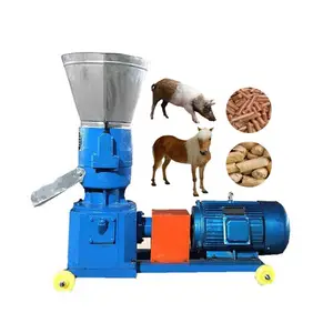 Hout Chip Biomassa Stro Mini Pellet Platte Sterven Kleine Schaal Houtpellets Molen Voederbereidingsmachine