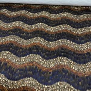 <span class=keywords><strong>Papier</strong></span> <span class=keywords><strong>peint</strong></span> Zhenling haut <span class=keywords><strong>de</strong></span> gamme luxueux <span class=keywords><strong>de</strong></span> couleur vert et gris en véritable <span class=keywords><strong>plume</strong></span> <span class=keywords><strong>de</strong></span> <span class=keywords><strong>paon</strong></span> naturelle pour la décoration murale intérieure - Product Image 5