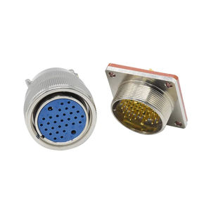 Conector Circular Hermético de Cristal Sinterizado MX31, Conector Macho para Automatización, Resistente al Agua IP67, Conector Hembra de 31 Pines - Product Image 3