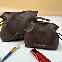 Nouvelle promotion de sacs de maquillage et de soins de la peau à fermeture magnétique en gros, sacs cadeaux, pochettes cosmétiques de luxe avec cordon de serrage, logo personnalisé