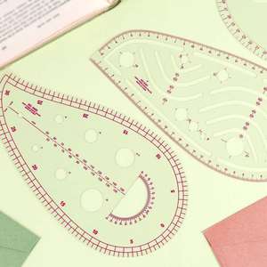 Kit de herramientas de <span class=keywords><strong>costura</strong></span>, <span class=keywords><strong>regla</strong></span> francesa de 4 estilos, <span class=keywords><strong>regla</strong></span> <span class=keywords><strong>curva</strong></span> de plástico, gran oferta de MCZ-22 - Product Image 6