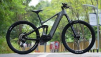 Vélo de montagne à suspension intégrale Em10 Bafang M560 12 vitesses, vélo de descente, cadre en fibre de carbone de 29 pouces, batterie intégrée