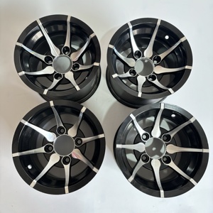 도매 인기 ATV 10인치 합금 림 및 205/50-10 카트 골프 카트 사냥용 차량 클럽 자동차 휠 - Product Image 6