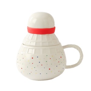Botella de agua con diseño de bádminton, con asa y tapa de cúpula, reutilizable, para deportes, escuela, viajes, actividades al aire libre, regalo - Product Image 5
