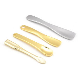 Mini Metallo di <span class=keywords><strong>Trucco</strong></span> Spatola, Mini Cucchiaio, Bellezza Scoop per Estetica Del Viso - Product Image 2