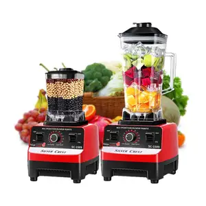 blender duty commercial strong double heavy low smoothie maker juise noise cup crusher mixture, juice for ice cream/
