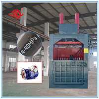 Presse à bouteilles en plastique hydraulique, machine à balles pour boîtes à papier usagées à vendre/compresseur de déchets métalliques