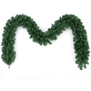 Guirlande de Noël en PVC vert de 2,7 mètres pour la décoration des centres commerciaux et des hôtels - Vente en gros - Product Image 4
