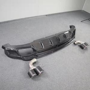 Je dentelle — diffuseur arrière en Fiber de carbone pour moto, lame d'échappement de qualité supérieure, parfait modèle 2017 — 2019 - Product Image 2