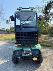 2025 nouveau Style coloré 4 roues urbain navettage électrique <span class=keywords><strong>Quad</strong></span> vélos vente chaude EBike pour 4 adultes Mini Bus et voiturette de Golf - Product Image 2