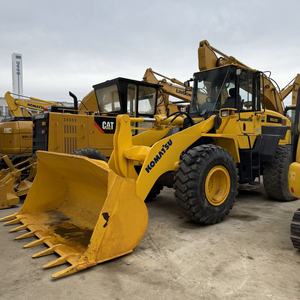 Cargador de ruedas usado Komatsu WA320 original de Japón con pocas horas de trabajo, cargador de ruedas de segunda mano Komatsu WA320 en stock - Product Image 1