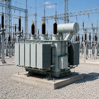 Transformateur de puissance immergé dans l'huile SZ18 20MVA 110kV avec changeur de tension sous charge, trois enroulements, 60Hz, triphasé