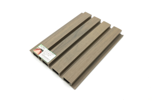 Tấm tường nội thất bên ngoài WPC Dải tường Bảng điều khiển bền trang trí bằng gỗ 30% PE + 60% sợi gỗ + 10% phụ gia 15-20 năm - Product Image 6