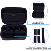 Étui de transport rigide imperméable en matériau EVA LIWEIHUO pour caméra d'action GoPro, taille et couleur personnalisables, camping, voyage