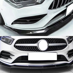 Pour A-Class W176 W177, lèvre avant en fibre de carbone style FD, 2018-2025 - Product Image 3