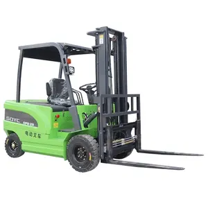 Mesin pengangkat garpu Mini Tiongkok 1.5 ton Forklift baterai biaya rendah dengan sertifikasi CE untuk dijual