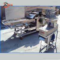 Commerciële ALLWIN noten-, sojabonen-, macadamia-, palmolie-, pinda-, amandel- en vleesverwerkings- en snijmachine met 5kW motor voor maïs