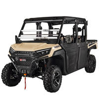 Véhicule utilitaire Aodes 800cc UTV, buggy tout-terrain à deux places, cabine fermée, 4x4, véhicule de travail à essence pour utilisation agricole
