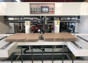 Nhà Sản Xuất Tốt Nhất Đôi Miếng <span class=keywords><strong>Servo</strong></span> Hộp Carton Bán Tự Động Khâu Máy Khâu - Product Image 5